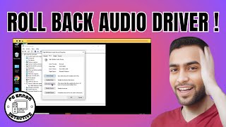 How to Roll Back Audio Driver Windows 10 [upl. by Mcclenon80]