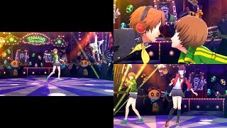 Persona 4 Dancing All Night  Pursuing My True Self ATLUS Kozuka Remix Video w All Partners [upl. by Pulchia]