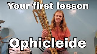 Your First Ophicleide Lesson [upl. by Iliam]