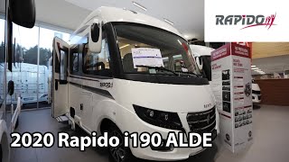 Rapido i190 ALDE 2020 Motorhome 799 m [upl. by Dalia]