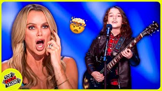 YOUNGEST Musicians SHOCK Judges On BGT 😲 [upl. by Linneman538]