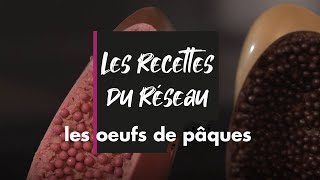 Confectionnez des œufs de Pâques croustillants avec Philippe Bertrand  Cacao Barry [upl. by Payton337]