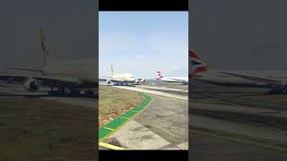 Airplane Accidently Came on the Runway during Landing Of Airbus A380 [upl. by Nrevel]