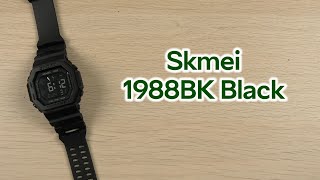 Розпаковка Skmei 1988BK Black [upl. by Asreht]