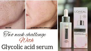 Benefits of Glycolic acid serum  reduce blemish  Anti aging  dark spots [upl. by Urdna]