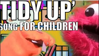 TIDY UP song for children by Ratty and Boo NEW and IMPROVED with Singalong Subtitles [upl. by Nadeau167]