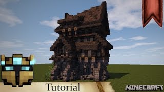 Minecraft  MITTELALTER WOHNHAUS  Lets build  Tutorial  Großes Stadthaus  Part 3 [upl. by Bora748]