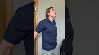 Easy Exercise for Neck Pain Relief Shorts [upl. by Mulcahy]