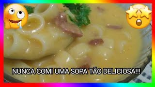 SOPA DE MANDIOCA MEGA DELICIOSA [upl. by Huber]