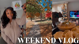 WEEKEND VLOG Shopping Cozy Fall Meals Healing From Friendship Trauma [upl. by Usanis]