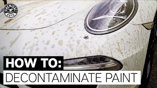 How To Decontaminate Car  Chemical Guys [upl. by Enaols]