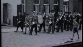 Een gouden bruiloft in Waddinxveen in 1954 [upl. by Nnairek]