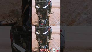 Drl flesher modification 🏍️😈👀trending viralvideo viralvideo n160 vlog motovlog newbike music [upl. by Viviane]