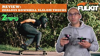 Review Zealous Downhill Slalom Trucks [upl. by Lemon]