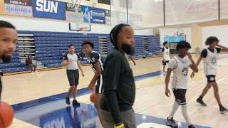 Inlet Grove vs Central Perseverance Team Camp 2nd Half [upl. by Ekalb]