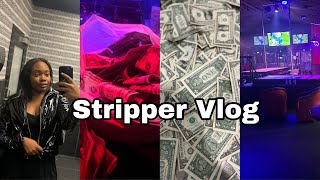 MY WEEKEND WAS HORRIBLE  STRIPPER VLOG I STILL MADE SOME MONEY COUNT [upl. by Llerdnod]