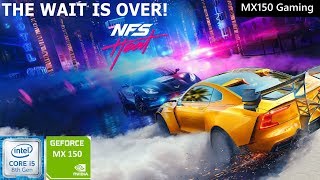 NEED FOR SPEED HEAT  GeForce MX150  i5 8250u  Acer Aspire 5  MX150 Gaming [upl. by Tranquada]