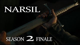 Elendil Finally Gets NARSIL  The Rings of Power Season 2 Finale [upl. by Olvan631]