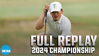 Final Round  NCAA mens golf individual championship  FULL REPLAY [upl. by Nodnek]