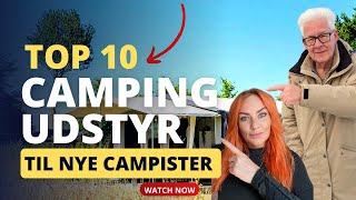 Top 10 udstyr til nye campister campingvogn [upl. by Lyndsie]