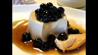 Brown Sugar Pearl Panna Cotta  แพนนาคอตต้าไข่มุกน้ำตาลทรายแดง [upl. by Goodard]