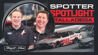 Spotter Spotlight  Talladega  StewartHaas Racing [upl. by Hornstein]