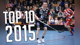 Top 10 Floorball Players 2015 [upl. by Ljoka]