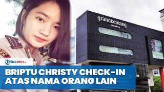 Terungkap Briptu Christy saat Checkin di Grand Kemang Hotel Atas Nama Orang Lain [upl. by Richia]