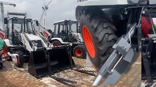 JCB 4DX VS bobcat B760 backhoe loader bobcat B760 [upl. by Biondo636]