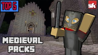 MINECRAFT MEDIEVAL TEXTURE Packs in 117 [upl. by Ahsinat]