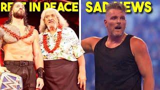 RIP Roman Reigns Father Sika AnoaiSad News For Pat McAfeeDom WWE ChampWrestling News [upl. by Galang]