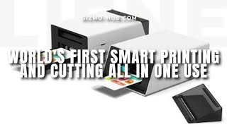 LIENE PIXCUT S1  THE WORLDS FIRST PRNTING AND CUTTING ALLINONE USE  Kickstarter  GizmoHubcom [upl. by Tabib]