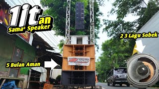 TAKUT SOBEK  Ini Dia Speaker 1 Jutaan Terbukti Awet di Box Vakum CLA IGUMIE K2 Audio [upl. by Llechtim]