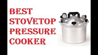 Best Stovetop Pressure Cooker 2021 [upl. by Berck]