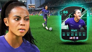 86 NEW FOUNDATION EVOLUTION ALLY WATT PLAYER REVIEW  EA FC 25 ULTIMATE TEAM [upl. by Neeruan]