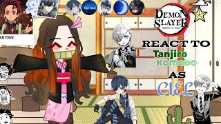 • Demon slayer react to Tanjiro as ciel Phantomhive • ORIGINAL • Y U C K E V I O • [upl. by Kassia]