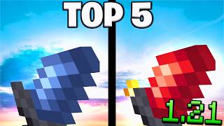 Top 5 PvP Texture Packs For Minecraft Bedrock 121 [upl. by Nylauqcaj]