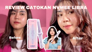 REVIEW CATOKAN CURLY PALING RECOMMENDED  NVMEE LIBRA HAIR STYLER [upl. by Nylirehc]