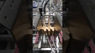 Mini Hexagon carton on Bobst Expertfold manufacturing foldergluer satisfying [upl. by Ahkos938]