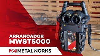 Arrancador 12 y 24 V para todo tipo de vehiculos metalworks MWST5000 [upl. by Irab308]