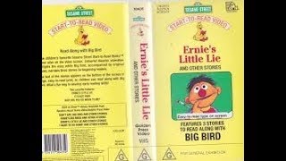 Sesame Street StartToRead Video Ernies Little Lie And Other Stories [upl. by Younglove]