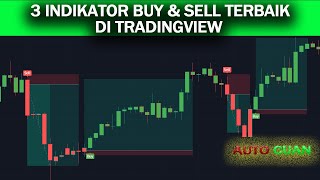 3 INDIKATOR SIGNAL BUYampSELL TERBAIK DI TRADINGVIEW [upl. by Aihsenet]