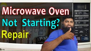 microwave repair hindi🪛lg microwave no power troubleshooting [upl. by Aenea]