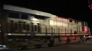 090924  Ex Citirail ES44AC leads CN M335 at Centralia Illinois [upl. by Leirvag]