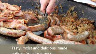 Homemade free range Lincolnshire sausages [upl. by Greene666]