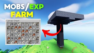 ✨ BEST EXPERIENCE FARM Minecraft JAVA  BEDROCK 121 [upl. by Lleval]