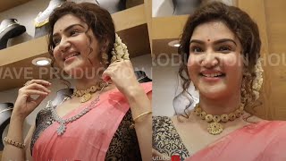 Honey rose Latest Inauguration veliyancode  Prabha Gold and Diamonds Grand Opening ceremony 2 [upl. by Kcirad]