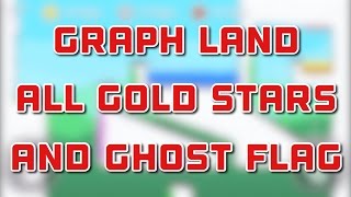 Flappy Golf 2  Graph Land  All Gold Stars and Ghost Flag [upl. by Layor]