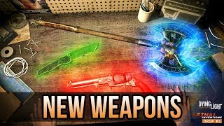 How to get the NEW GLOWING WEAPONS in Dying Light [upl. by Montano]