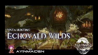 GW2  Echovald Wilds vista [upl. by Zetroc949]